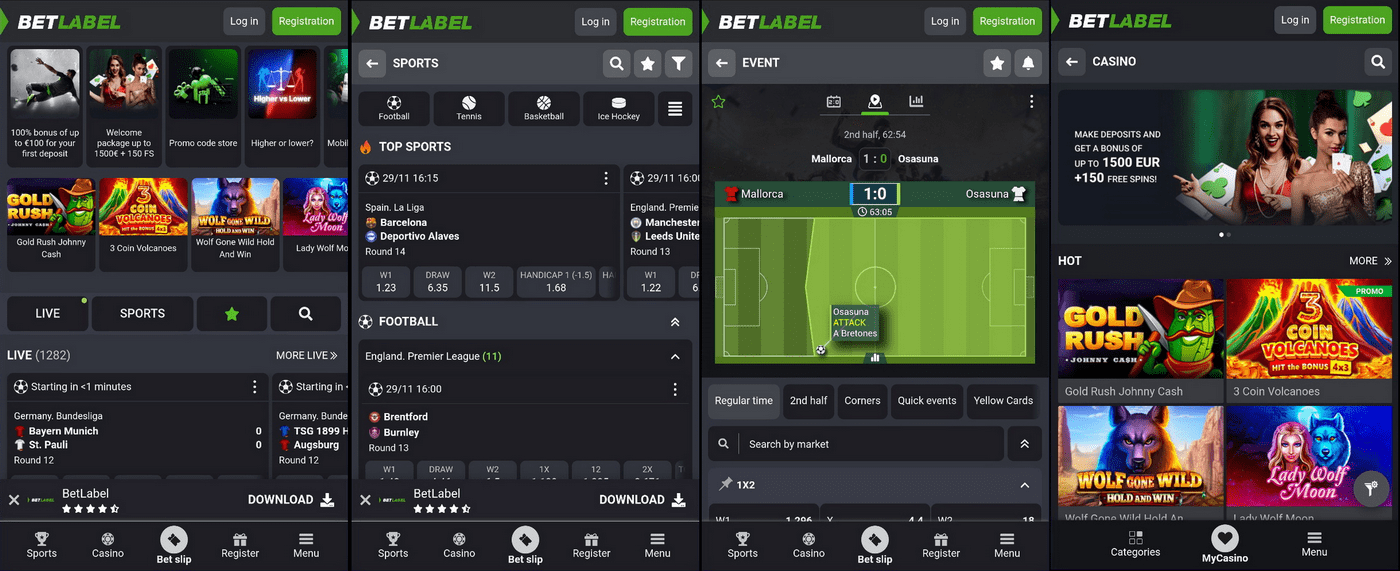 Betlabel обложување преку мобилен телефон